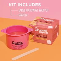 large microwave stripless hot wax kit (300g)